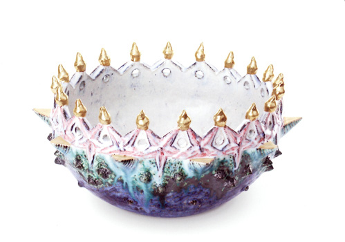 Schmuckschale "Amazonas", Durchmesser ca. 28 cm